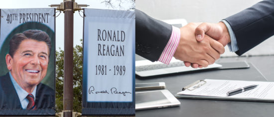 Regan and Handshake_combined